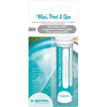 Mini Pool & Spa Teststreifen pH/Cl (25 Stk.)